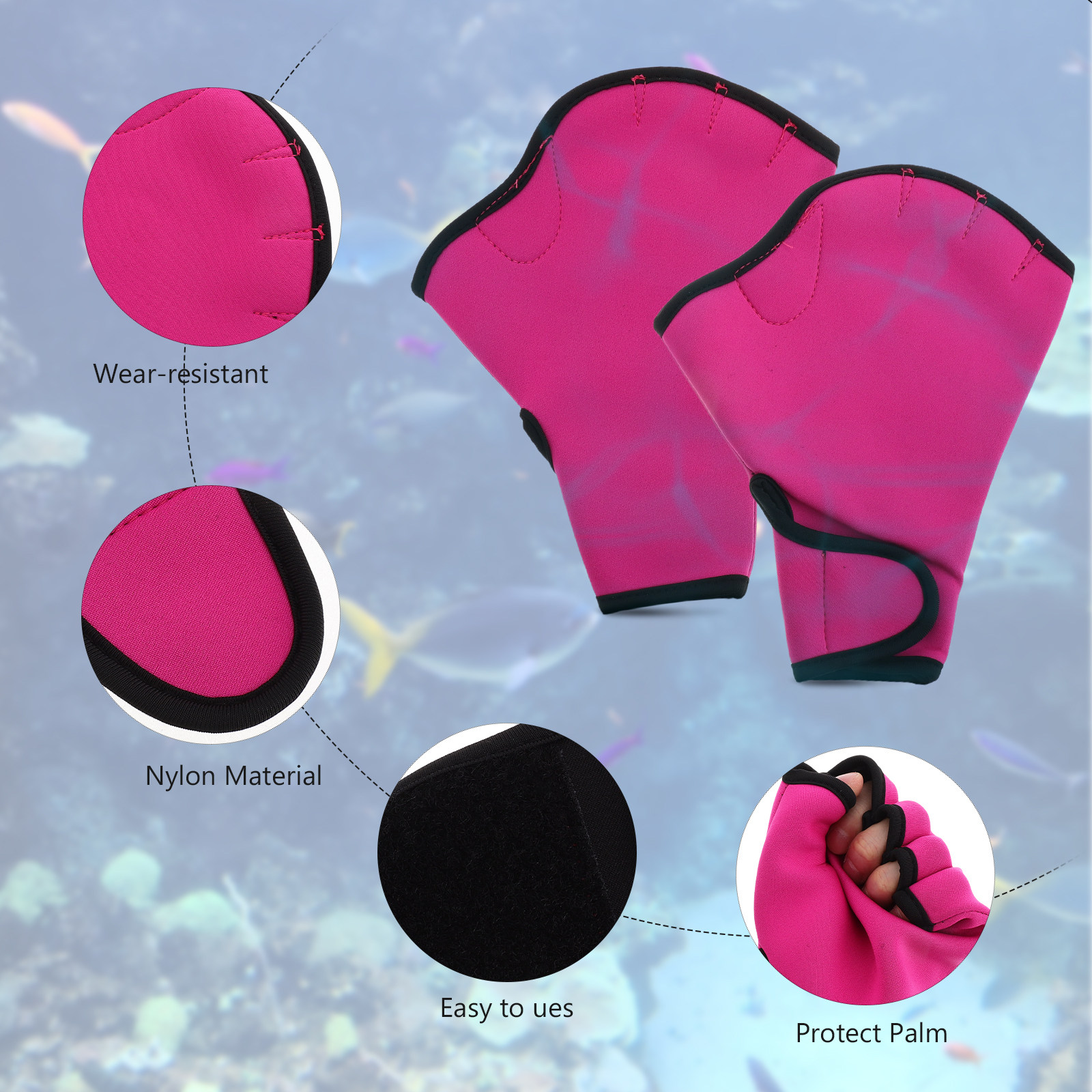 1 Paar Schwimmtrainingshandsch – Aquatic Sports And Scuba Bewertung und Preis